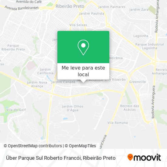 Über Parque Sul Roberto Francói mapa