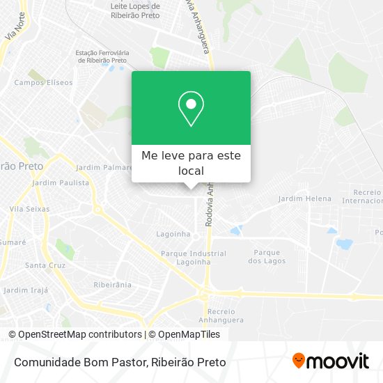 Comunidade Bom Pastor mapa