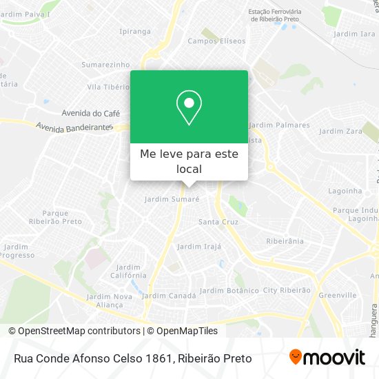 Rua Conde Afonso Celso 1861 mapa