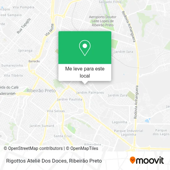 Rigottos Ateliê Dos Doces mapa