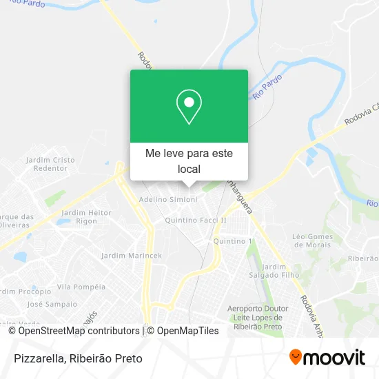 Pizzarella mapa