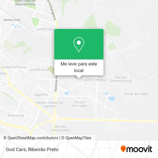 God Cars mapa