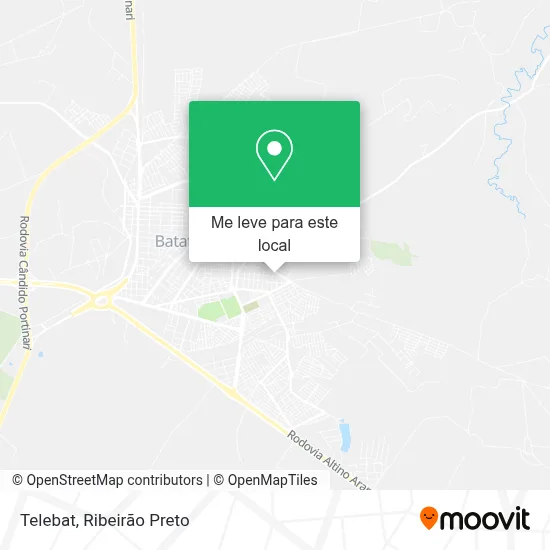 Telebat mapa