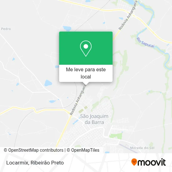 Locarmix mapa