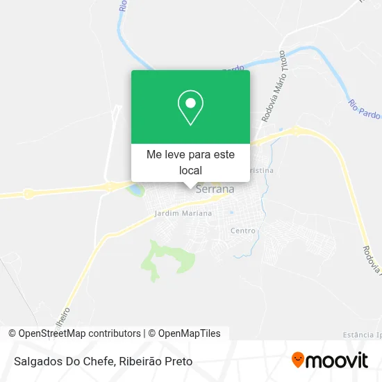 Salgados Do Chefe mapa