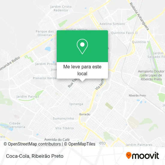 Coca-Cola mapa
