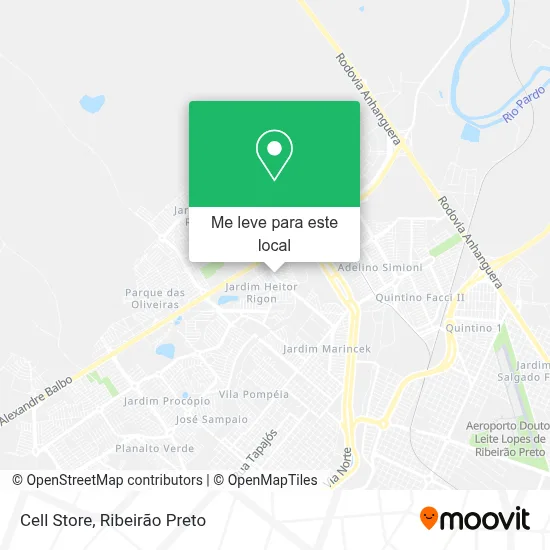Cell Store mapa