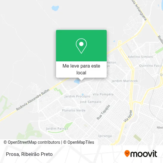 Prosa mapa