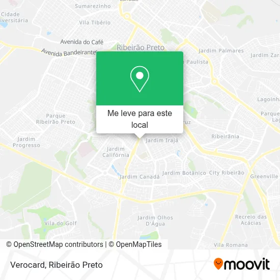 Verocard mapa