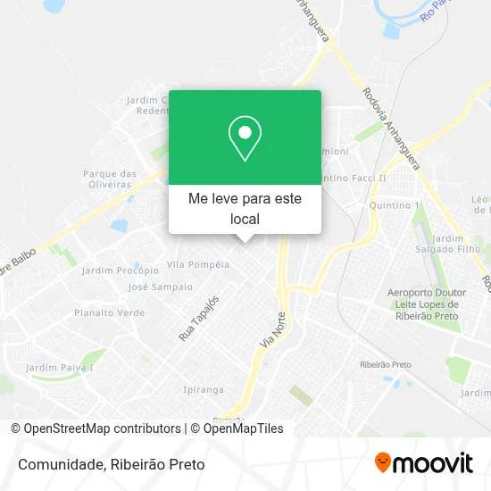 Comunidade mapa