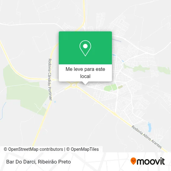 Bar Do Darci mapa