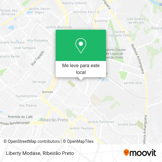 Liberty Modase mapa