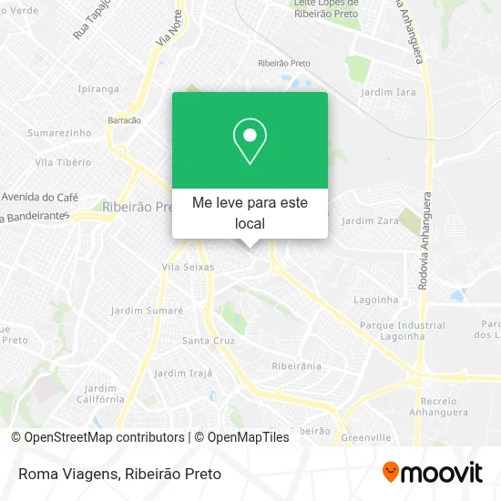 Roma Viagens mapa