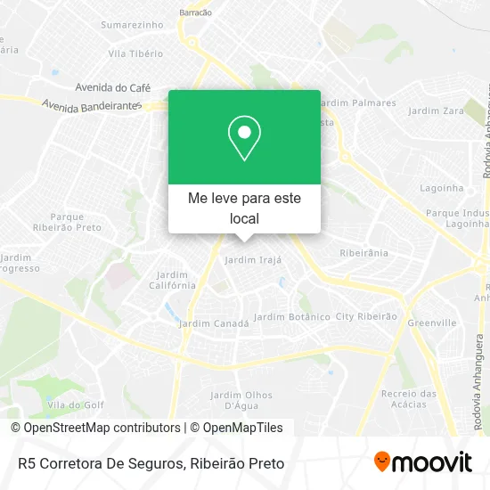 R5 Corretora De Seguros mapa