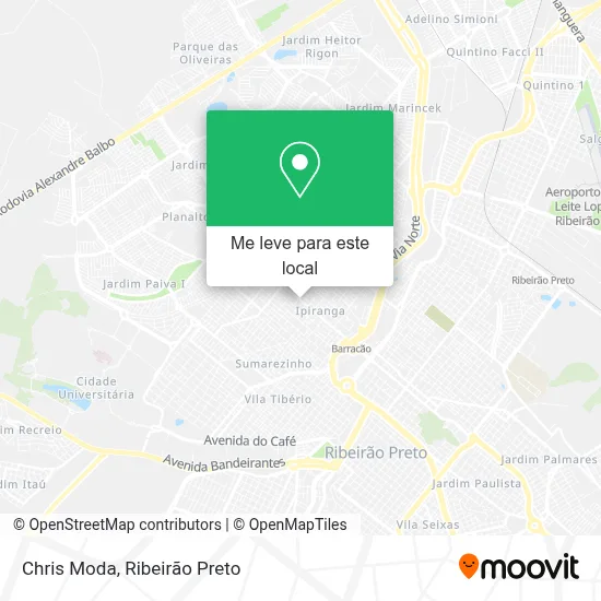 Chris Moda mapa
