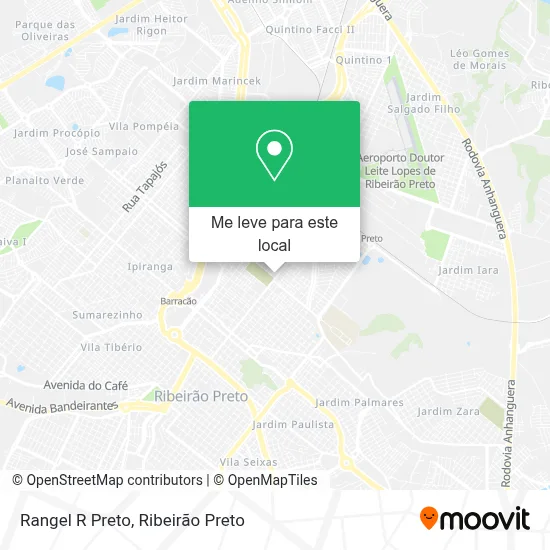 Rangel R Preto mapa