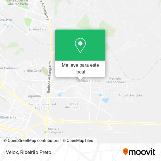 Velox mapa