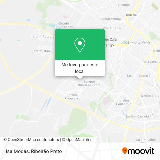 Isa Modas mapa