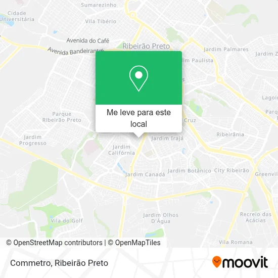 Commetro mapa