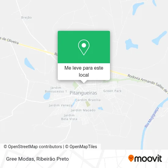 Gree Modas mapa
