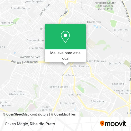 Cakes Magic mapa