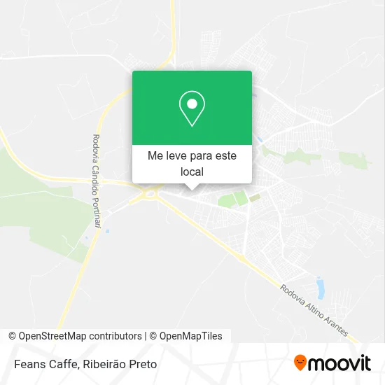 Feans Caffe mapa