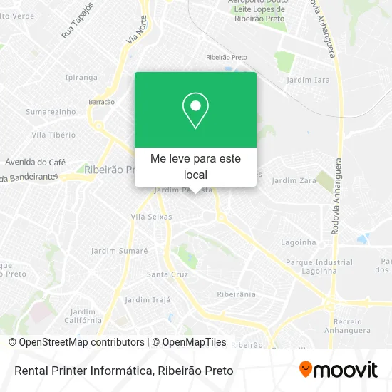 Rental Printer Informática mapa
