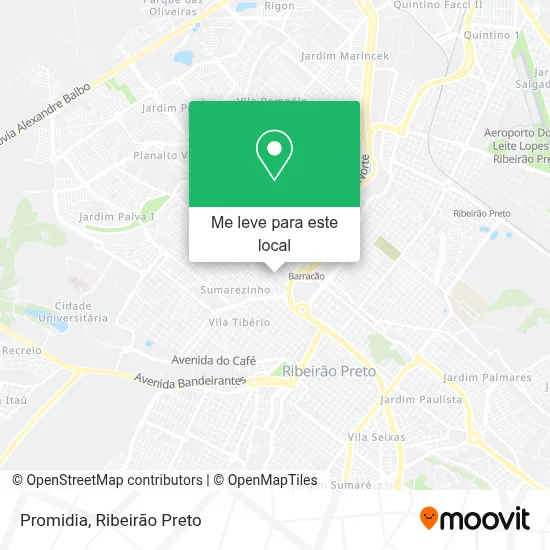 Promidia mapa