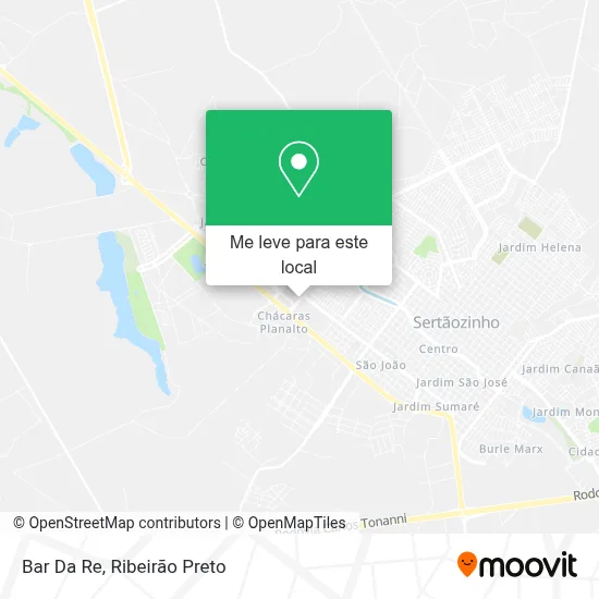 Bar Da Re mapa