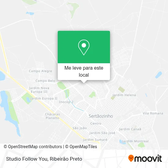 Studio Follow You mapa