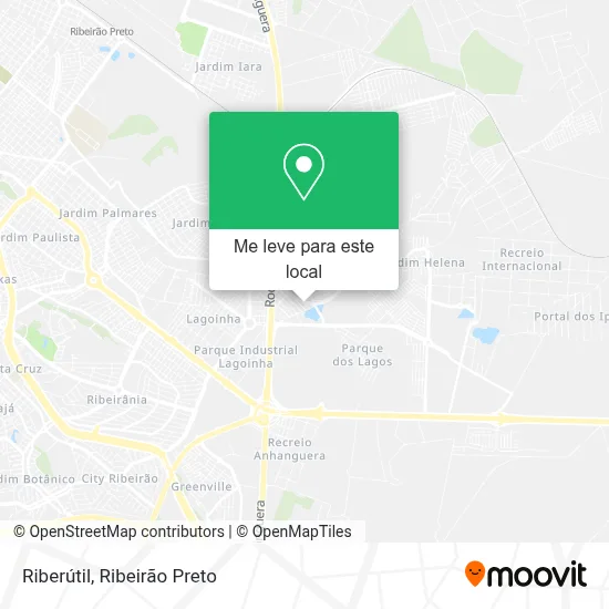 Riberútil mapa