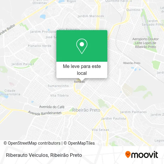 Riberauto Veiculos mapa