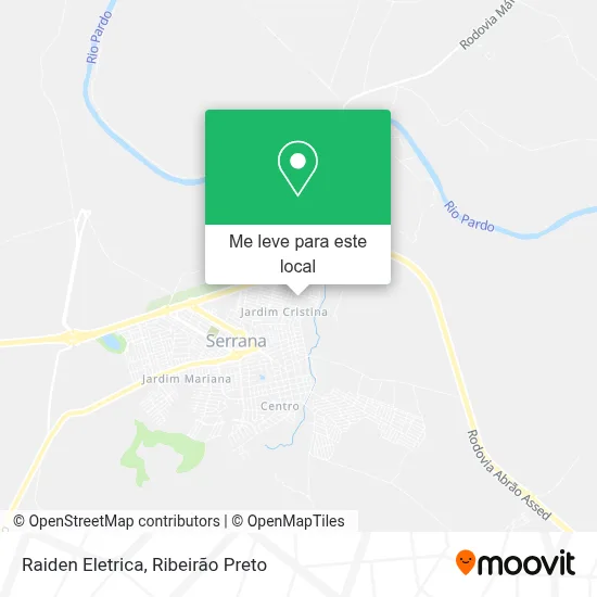 Raiden Eletrica mapa
