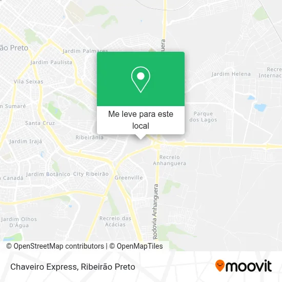 Chaveiro Express mapa
