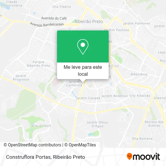 Construflora Portas mapa