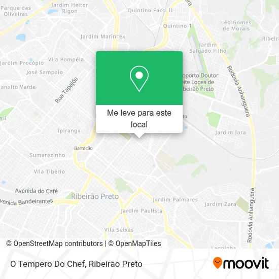 O Tempero Do Chef mapa