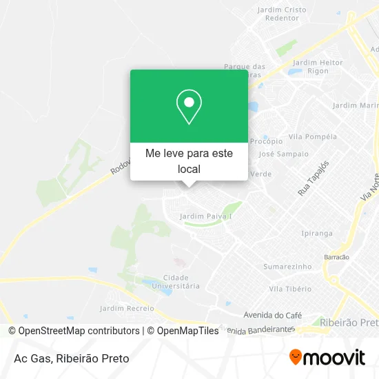 Ac Gas mapa