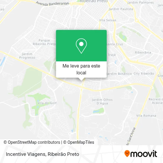 Incentive Viagens mapa
