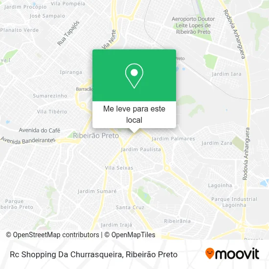 Rc Shopping Da Churrasqueira mapa