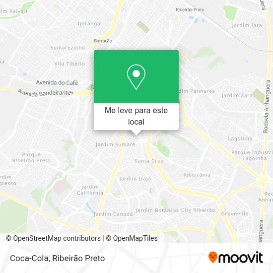 Coca-Cola mapa