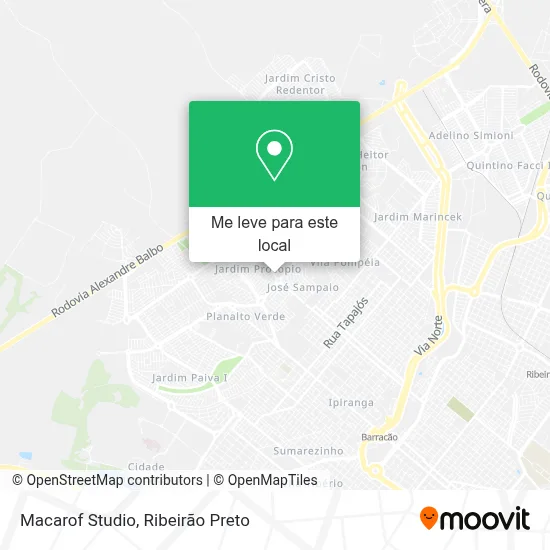 Macarof Studio mapa