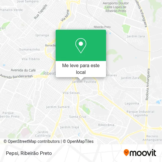Pepsi mapa