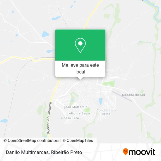 Danilo Multimarcas mapa