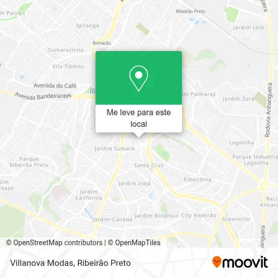 Villanova Modas mapa