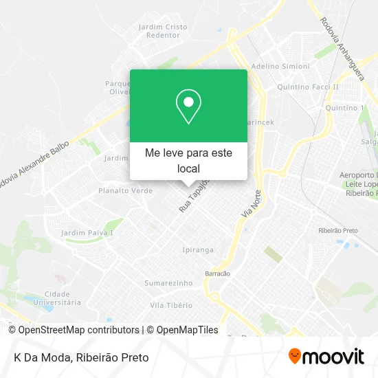 K Da Moda mapa