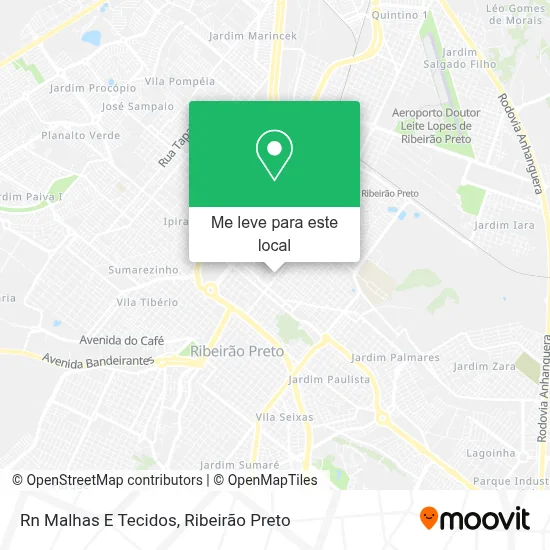 Rn Malhas E Tecidos mapa