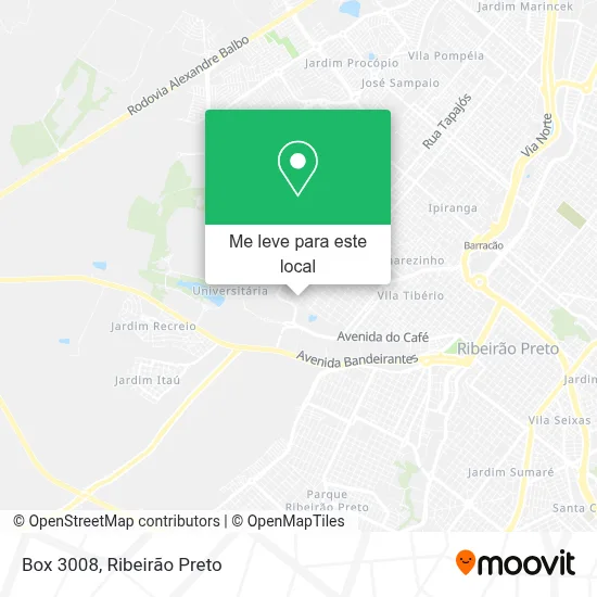 Box 3008 mapa