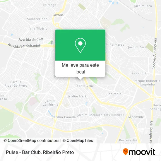 Pulse - Bar Club mapa