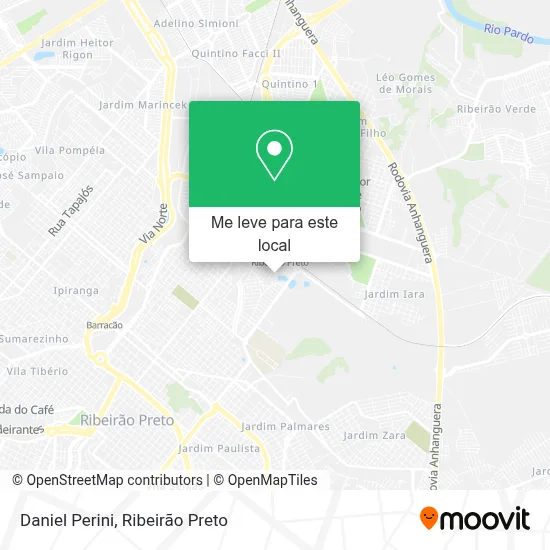 Daniel Perini mapa