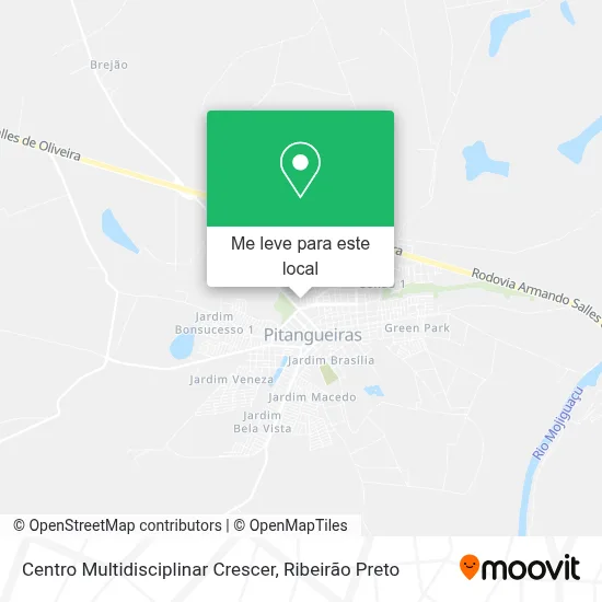 Centro Multidisciplinar Crescer mapa